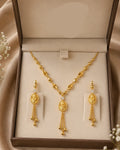 Elegant Pendant Oval Necklace Set