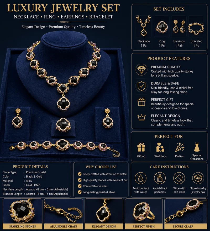 Luxury Vintage Jewelry Set