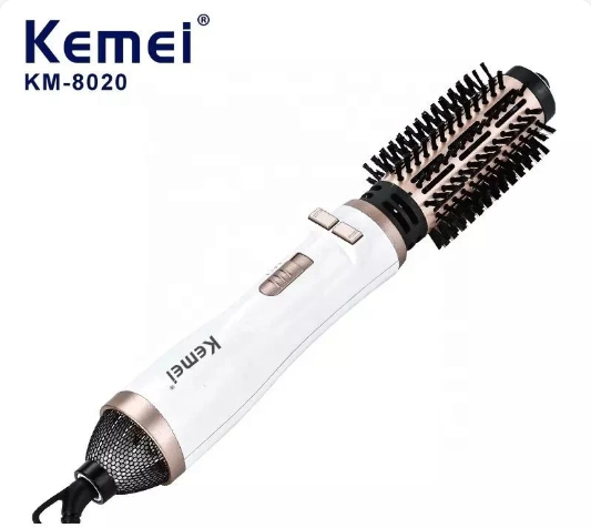 Kemei KM-8020 Auto-Rotating Hot Air Brush – Hair Dryer & Styler