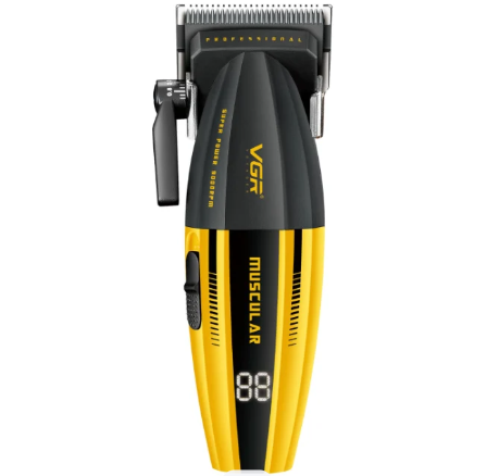 VGR V-285 Muscular Hair Clipper – 9000 RPM Rechargeable Trimme