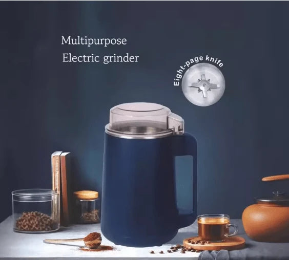 Electric Coffee Grinder – Portable Spice & Bean Grinder for Kitchen