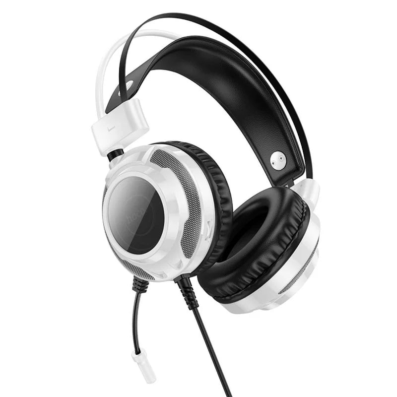 Hoco W110 Gaming Headset – Wired Over-Ear Gaming Headphones with RGB