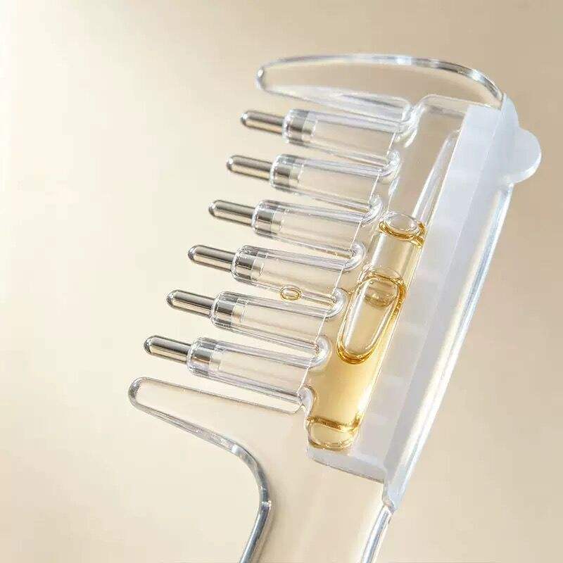 Hair Oil Applicator Comb – Scalp Massager & Liquid Dispenser