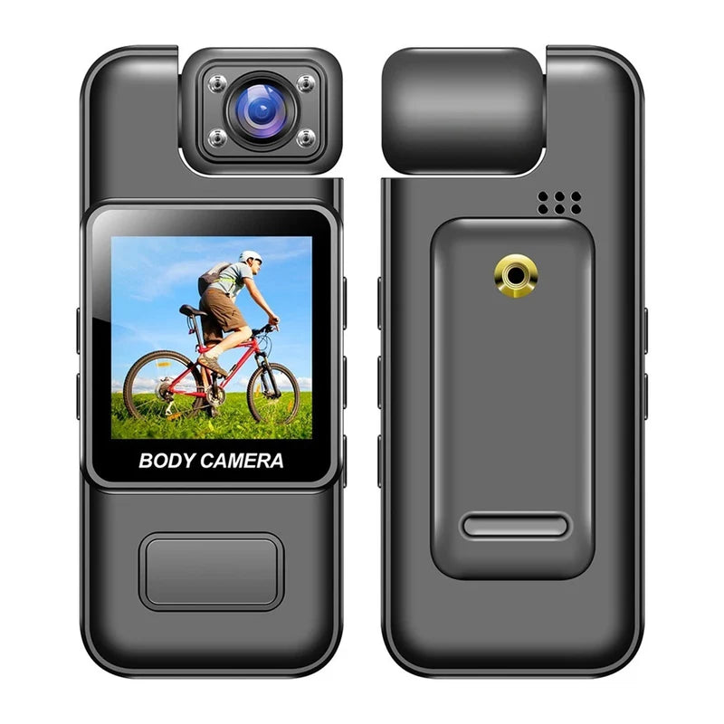 Portable Body Camera – Mini Wearable HD Camera for Cycling, Travel & Outdoor Use