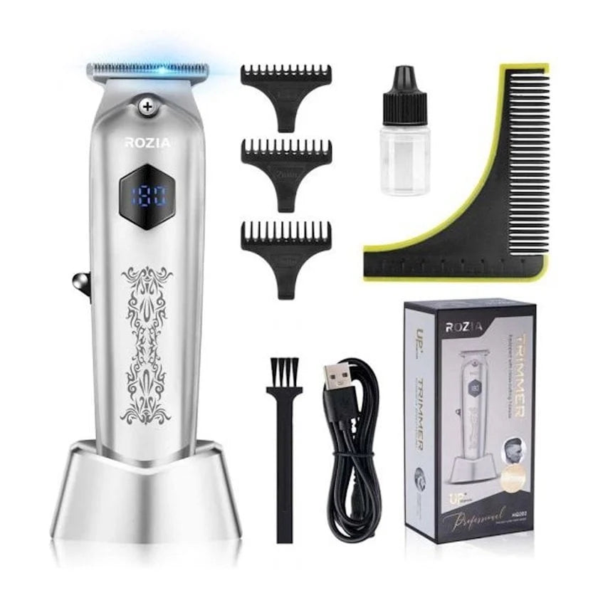 ROZIA Professional Hair Trimmer with LCD Display