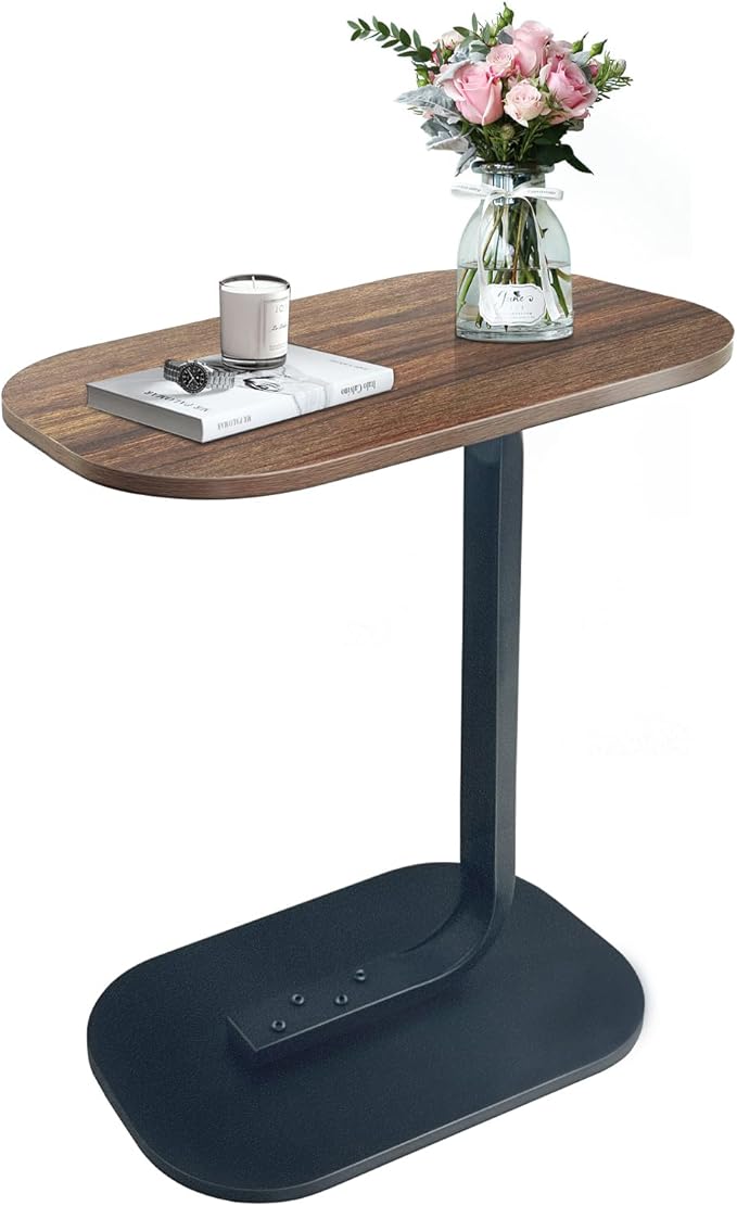 Modern Side Table for Living Room – Slim End Table with Space-Saving Design